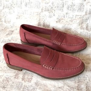 Sperry Seaport Croc Nubuck Penny Loafer